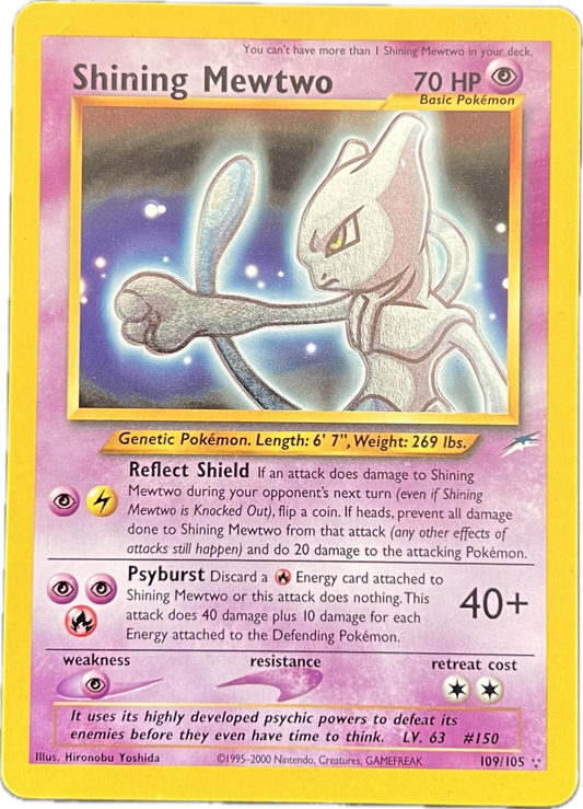 DMG Shining Mewtwo Neo Destiny #109/105